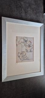 Donald Duck Tekening in Lijst, Ophalen