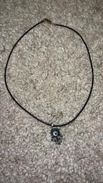 Hamsa-hand (Hand van Fatima) ketting, Ophalen of Verzenden, Zo goed als nieuw, Zilver, Overige materialen