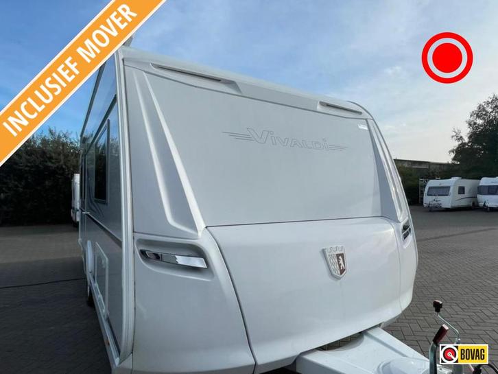 Tabbert Vivaldi 560 TD Mover en luifel, Caravans en Kamperen, Caravans, Bedrijf, tot en met 4, Rondzit, Tabbert, Frans bed, Overige typen