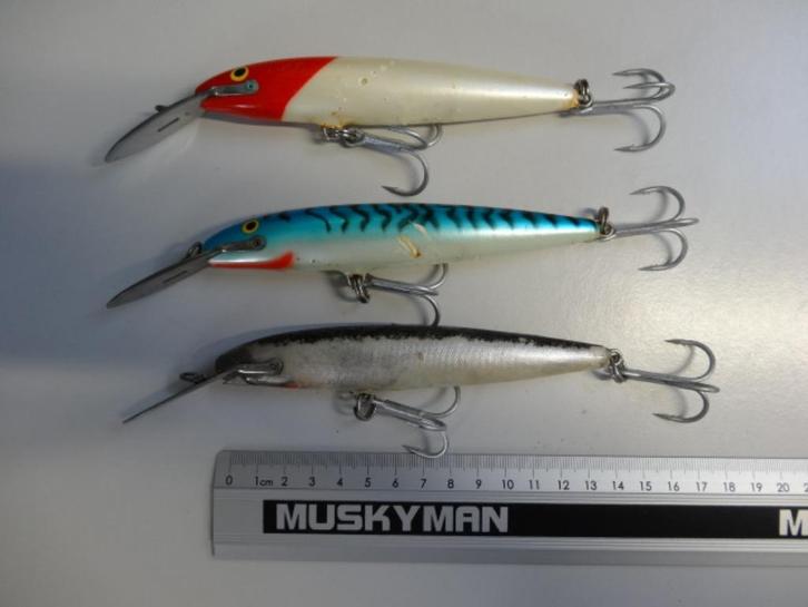 Kunstaas: Rapala CountDown Magnum (CDM-14) pluggen, Watersport en Boten, Hengelsport | Roofvissen, Gebruikt, Overige typen, Verzenden