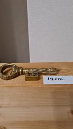 Antieke messing sleutel kurken trekker, Antiek en Kunst, Ophalen of Verzenden