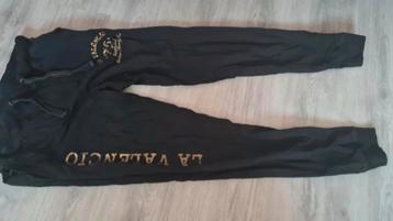 La Valencio zwarte trainingsbroek L/XL beschikbaar voor biedingen
