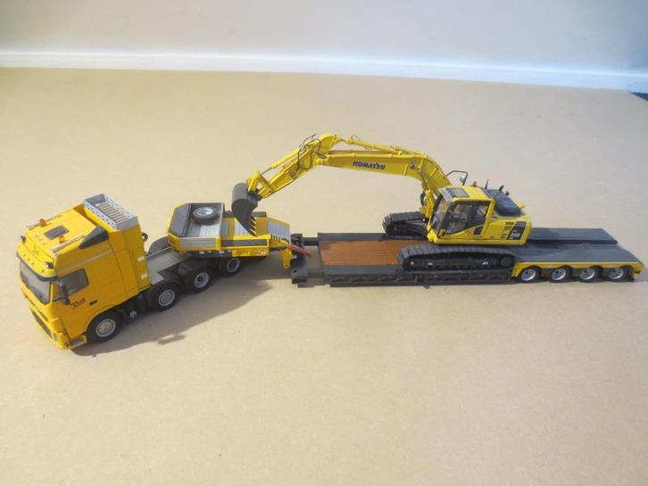 Mimiatuur vrachtwagen 1:50, Hobby en Vrije tijd, Modelauto's | 1:50, Zo goed als nieuw, Bus of Vrachtwagen, Wsi, Ophalen of Verzenden