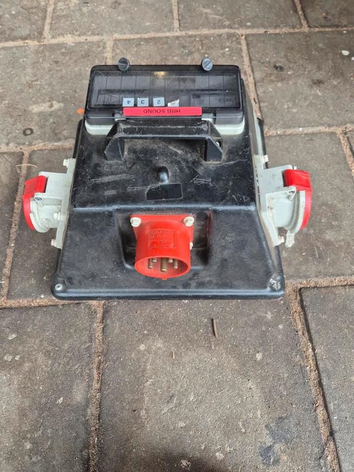 Stroomverdeler 32a Bosecker ev-2061-nl, Doe-het-zelf en Verbouw, Gereedschap | Machine-onderdelen en Toebehoren, Gebruikt, Ophalen of Verzenden