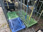 5 rolcontainers, Doe-het-zelf en Verbouw, Transportwagens, Ophalen, Gebruikt, Transportkar