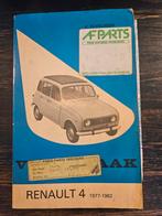 Vraagbaak Renault 4  1977-1982, Auto diversen, Handleidingen en Instructieboekjes, Ophalen of Verzenden