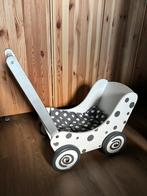 Houten poppenwagen, Kinderen en Baby's, Speelgoed | Houten speelgoed, Ophalen, Gebruikt