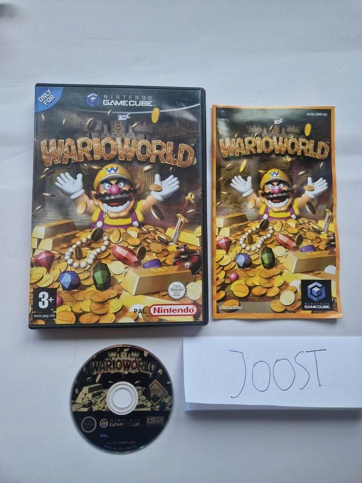 Wario World Gamecube compleet, Spelcomputers en Games, Games | Nintendo GameCube, Zo goed als nieuw, Role Playing Game (Rpg), 1 speler