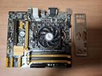 Asus A88XM-A met A8 7600 cpu, Gebruikt, DDR3, Ophalen of Verzenden, Micro-ATX