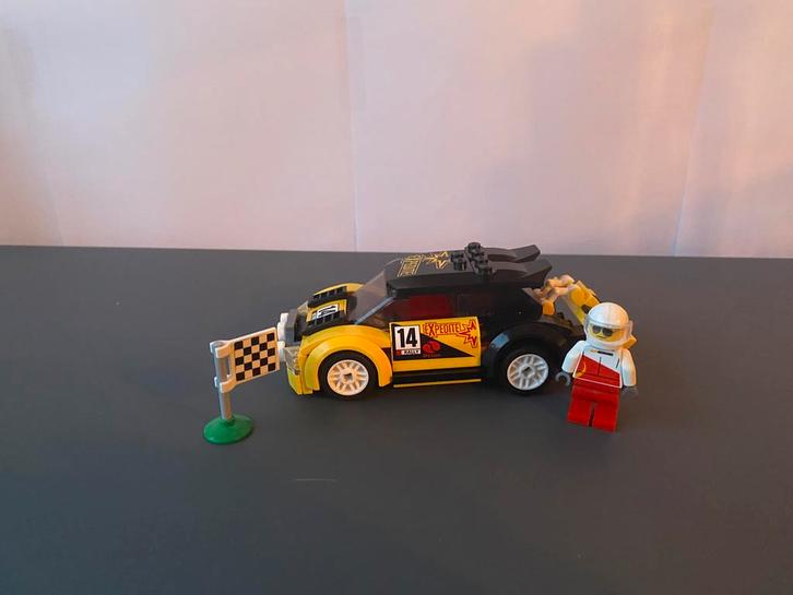 Lego city | Rallyauto  | 60113 | compleet, Kinderen en Baby's, Speelgoed | Duplo en Lego, Zo goed als nieuw, Lego, Complete set