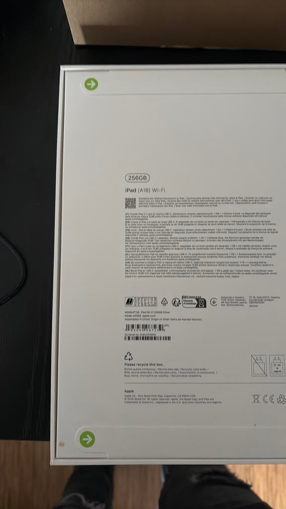 Apple iPad 256gb nieuw in doos geseald, Computers en Software, Apple iPads, Overige modellen, 10 inch, 64 GB, Zilver, Ophalen