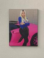 Nicki Minaj schilderij op canvas, Minder dan 50 cm, 50 tot 75 cm, Ophalen of Verzenden, Zo goed als nieuw