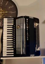 Weltmeister Accordeon - Klassiek Instrument, Gebruikt, Overige formaten, Weltmeister, Met riemen