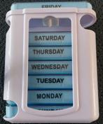 Pillendoosje , medicijn organizer, Ophalen of Verzenden, Gebruikt