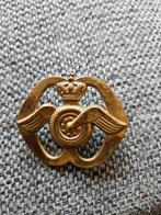 Baret Embleem Regiment Aan- en Afvoertroepen, Verzamelen, Ophalen of Verzenden, Landmacht, Nederland, Embleem of Badge