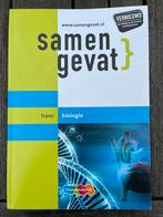 Samengevat havo Biologie, Ophalen of Verzenden, Zo goed als nieuw, HAVO, Biologie