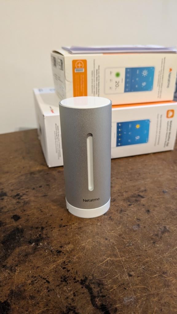Netatmo binnen/buitenmodule NIEUW!, Ophalen of Verzenden, Nieuw, Weerstation