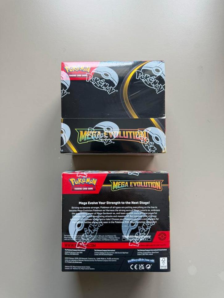 Pokemon Mega Evolution Booster Box 2x sealed, Hobby en Vrije tijd, Verzamelkaartspellen | Pokémon, Nieuw, Boosterbox, Ophalen of Verzenden