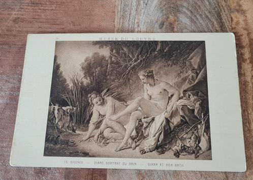 Diana na het baden - François Boucher, Verzamelen, Ansichtkaarten | Themakaarten, Ongelopen, Voor 1920, Overige thema's, Verzenden