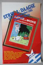 Raamposter/affiche Suske en Wiske 1981 Vandersteen, Gelezen, Willy Vandersteen e.a., Verzenden, Eén stripboek