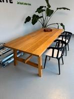 Eiken Eettafel - Ikea Möckelby, Huis en Inrichting, Tafels | Eettafels, Ophalen, Gebruikt, Eikenhout, 200 cm of meer