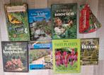 set van 7 tuinboeken en een plantenwaaier, Ophalen of Verzenden, Zo goed als nieuw, Interieur en Design