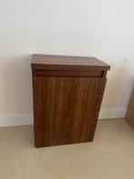 Toiletmeubel Ribbelfront Walnoot - Zonder Kom, Huis en Inrichting, Ophalen, Nieuw, 50 tot 100 cm, Minder dan 100 cm