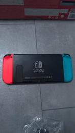 Nintendo Switch compleet + Mario Odyssey & Minecraft + extra, Spelcomputers en Games, Switch 2019 Upgrade, Met 2 controllers, Ophalen of Verzenden