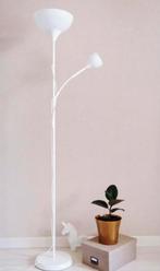 Staande lamp IKEA wit vloerlamp, Huis en Inrichting, Lampen | Vloerlampen, Ophalen, Zo goed als nieuw, 150 tot 200 cm