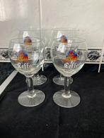 Abdij van LEFFE | 5 Belgisch speciaalbier glazen | Ritzenhof, Ophalen of Verzenden, Zo goed als nieuw, Glas of Glazen, Leffe