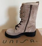 Unisa Gressy bikerboots met studs maat 37!, Overige kleuren, Lage of Enkellaarzen, Nieuw, Ophalen of Verzenden