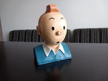 Kuifje buste, vintage beschikbaar voor biedingen