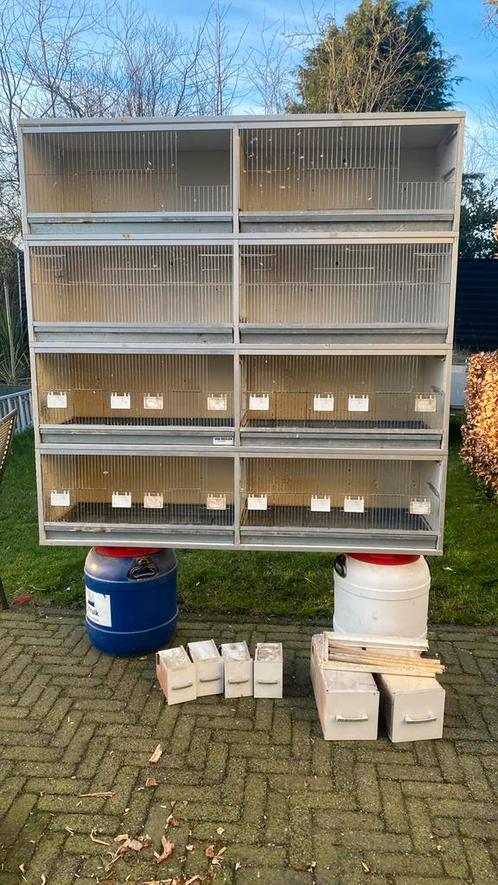 Van Keulen kooi, Dieren en Toebehoren, Vogels | Hokken en Kooien, Gebruikt, Broedkooi of Kweekkooi, Hout, Ophalen