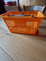 MINI VINTAGE BOODSCHAPPEN MANDJE BLOKKER, Verzamelen, Ophalen of Verzenden, Reclamebord