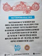 Vastenavendliedjes posters, Ophalen, Nieuw