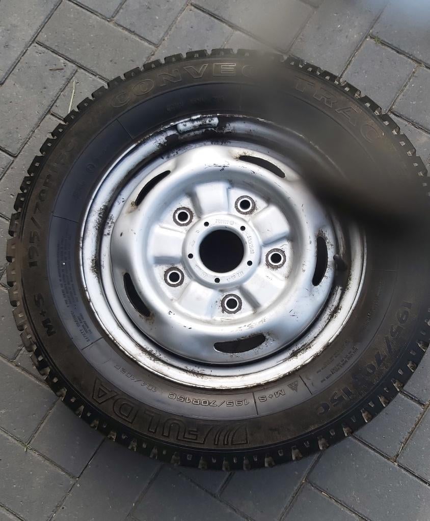 2 autobanden 195/70 R15C all season, Ophalen of Verzenden