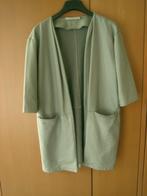 Zeer mooi warm-grijs gewaxte vest-jas YAYA 36-38 snazzeys, Kleding | Dames, Nieuw, Ophalen of Verzenden, Yaya, Maat 36 (S)