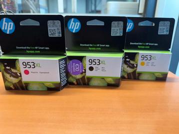 HP 953 XL - Inkt Nieuw in doos - Printer beschikbaar voor biedingen