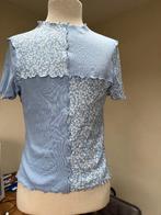 MONKI top lichtblauw NIEUW maat S DT, Blauw, Nieuw, Ophalen of Verzenden, Korte mouw