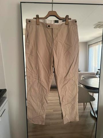 H&M pantalon broek beige beschikbaar voor biedingen