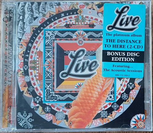 Live ~ The Distance To Here 2 cd, Cd's en Dvd's, Cd's | Rock, Zo goed als nieuw, Poprock, Ophalen of Verzenden