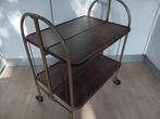 Bremshey vintage restaurant, hotel serveerwagen, trolley, Ophalen, Gebruikt, Metaal of Aluminium, 60 cm of meer