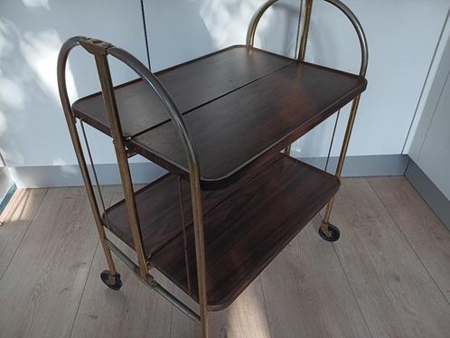 Bremshey vintage restaurant, hotel serveerwagen, trolley, Huis en Inrichting, Tafels | Bijzettafels, Gebruikt, Rechthoekig, 60 cm of meer