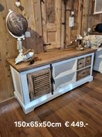 Landelijk Brocant TV meubel Amanda € 449.-, Ophalen of Verzenden, Zo goed als nieuw, 25 tot 50 cm, Minder dan 100 cm