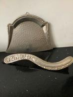 Brocante tafelvegertje met blik, Ophalen of Verzenden