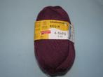 Nieuwe bol Regia 4-draads sokkenwol bordeaux 100 gram, Ophalen of Verzenden, Nieuw, Breien of Haken, Wol of Garen