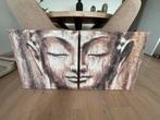 Canvas - Boeddha - Juul - tweeluik - 60x60, Ophalen