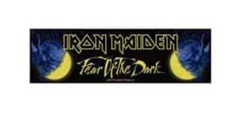 iron maiden, fear of the dark, patch, metal, rock, vest, jas