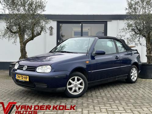 Volkswagen Golf Cabrio 1.8 Trendline Nieuwe APK!, Auto's, Volkswagen, Bedrijf, Te koop, Golf, Airbags, Alarm, Centrale vergrendeling