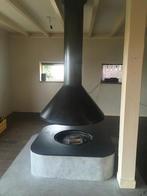 Haard , houtkachel, Huis en Inrichting, Kachels, Ophalen, Gebruikt, Houtkachel, Hangend